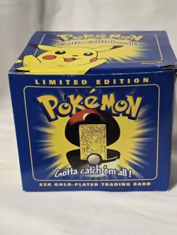 Pokemon 23k Gold-Plated Trading Card - Image 2