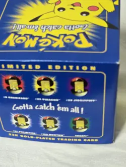 Pokemon 23k Gold-Plated Trading Card - Image 3