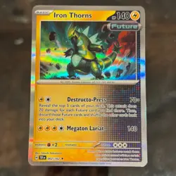 Iron Thorns 062/162 Pokemon Card Pokemon TCG Holo - Image 1