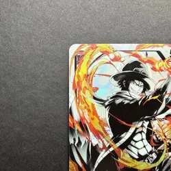 One Piece Card Game Portgas D Ace ST13-002 Alt Art Leader The Three Brothers NM - Image 3
