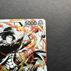 One Piece Card Game Portgas D Ace ST13-002 Alt Art Leader The Three Brothers NM - Image 4