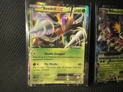 Pokemon M Beedrill EX Holo LP XY158 XY157 Ultra Rare Promos - Image 2