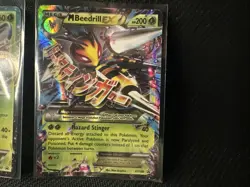 Pokemon M Beedrill EX Holo LP XY158 XY157 Ultra Rare Promos - Image 3