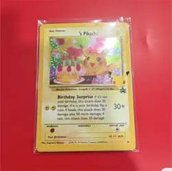 Pokemon ______'s Pikachu Wotc Promo Holo 50 HP 24/53 English Card - Image 1