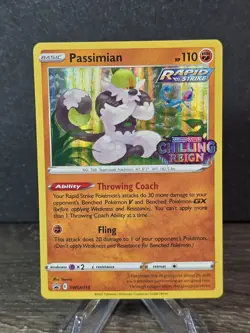 SWSH: Sword & Shield Promo Cards #SWSH115 Passimian Stamped - Image 1
