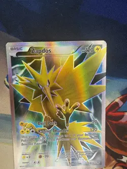 Pokemon TCG XY Zapdos Holo Card Generations 29/83 Full Art Ultra Rare - Image 2