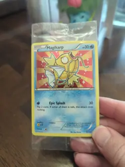 Shiny Magikarp XY143 Sealed Black Star Promo Pokemon TCG Target Exclusive Card - Image 1