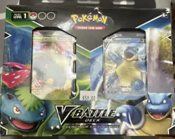Pokemon TCG Venusaur VS Blastoise Cards 820650808418 - Image 1