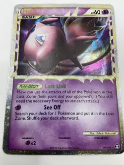 2010 Pokemon Triumphant MEW Ultra Rale Holo #97 Pokemon Card - Image 1