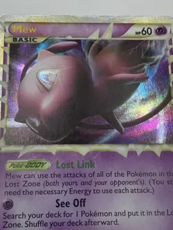 2010 Pokemon Triumphant MEW Ultra Rale Holo #97 Pokemon Card - Image 2