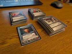 Star Trek CCG 1E Mirror Mirror complete Set with UR Spock, 131 cards - Image 2