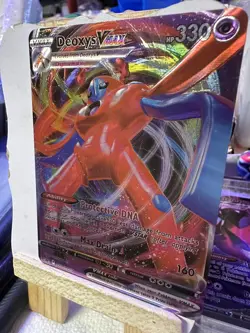 Deoxys VMAX Shiny Holo Card Limited Edition Fan Art 🖼 Card - Image 2