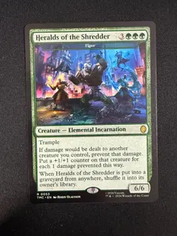 Vigor (Heralds of the Shredder) - TMNT (Magic) NM - Image 1