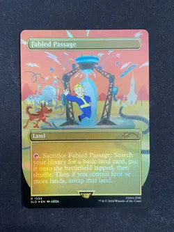 Fabled Passage (FOIL) Fallout Secret Lair (MTG) - Image 1