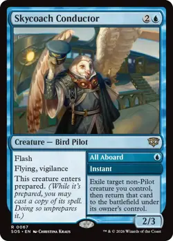 Skycoach Conductor [Secrets of Strixhaven] Near Mint - Image 1