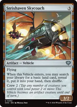 Strixhaven Skycoach [Secrets of Strixhaven] Foil Near Mint - Image 1