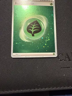 Pokemon 151 TCG Legit HD Cosmo Holo Grass Energy 3 Swirl - Image 3