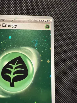 Pokemon 151 TCG Legit HD Cosmo Holo Grass Energy 3 Swirl - Image 5
