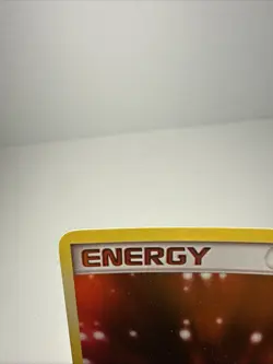 2007 Pokemon EX Power Keepers Fire Energy 104/108 Reverse Holo Rare Card - Image 2