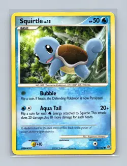 Squirtle 112/132 Common Secret Wonders Pokemon Lightly Played - Image 1