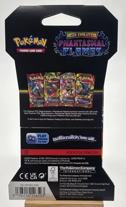 Mega Evolution Pokemon Phantasmal Flames TCG Sleeved Booster Pack (Random) NEW! - Image 2
