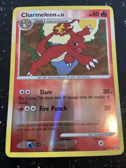 Pokemon TCG Charmeleon - 35/99 - Arceus Reverse Holo - Image 1