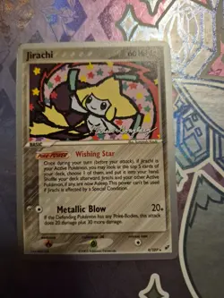 Pokemon 2005 World Championships Promo 9 Jirachi Bright Aurora - Image 1
