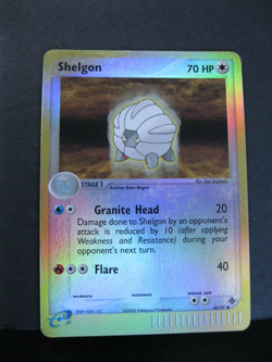 *REV HOLO *SHELGON* #42/97 DRAGON-E- READER POKEMON 2003 NM-M*-RARE-NICE ! - Image 1
