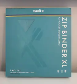 FIRST EDITION Vault X Pokemon Ascended Heroes ME 2.5 12-Pocket Binder XL NEW - Image 1