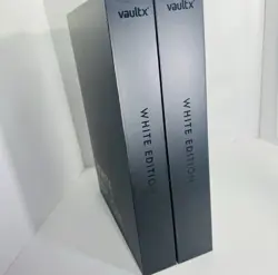 TWO Vault X White Edition ☑ 9 + 12 Pocket Zip Binder ⚪ Great For Pokemon 151 - Image 2