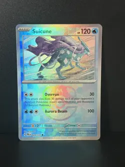Suicune 024/131 Holo Master Ball Pattern Prismatic Evolutions 2025 Pokemon NM - Image 1