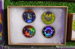 Pokemon Hasbro Battling Coin Game 14 Set Sealed Holders Pikachu Charizard Gengar - Image 3