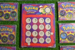 Pokemon Hasbro Battling Coin Game 14 Set Sealed Holders Pikachu Charizard Gengar - Image 4