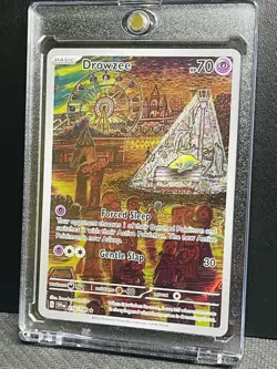 Drowzee 210/198 SV Scarlet & Violet Pokemon Full Art Illustration - Image 1