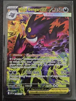 Pokemon TCG ME Ascended Heroes Mega Gengar EX SIR 284/217 Near Mint - Image 1