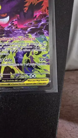 Pokemon TCG ME Ascended Heroes Mega Gengar EX SIR 284/217 Near Mint - Image 5