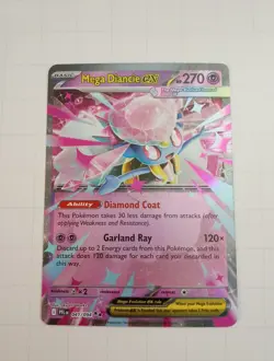 Mega Diancie ex 041/094 Double Rare Phantasmal Flames Pokemon Near Mint - Image 1