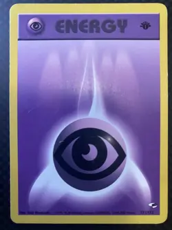 Pokemon TCG Psychic Energy 131/132 Gym Heroes 1st Edition MP - Image 1