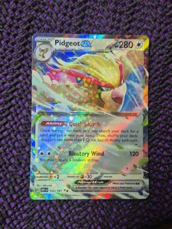 Pokemon TCG Pidgeot ex 164/197 Obsidian Flames Double Rare Holo 280 HP Eng - Image 4