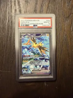 Pokemon TCG Zapdos ex #305 PSA 10 Special Illustration Rare Scarlet & Violet 151 - Image 1