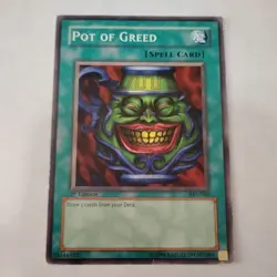 Pot of Greed Common Starter Deck: Yugi Evolution SYE-040 MP - Image 1