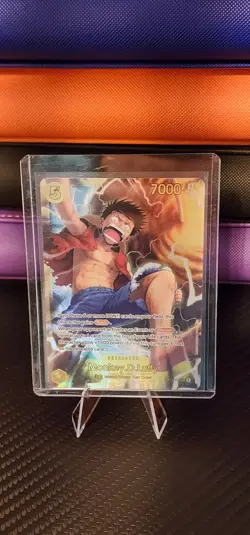 ONE PIECE Monkey D. Luffy OP15-119 SEC Adventure on KAMI's Island OP15 English - Image 1