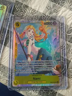 One Piece TCG - Nami ENGLISH EB03-053 HEROINES SR - Near Mint - Image 1