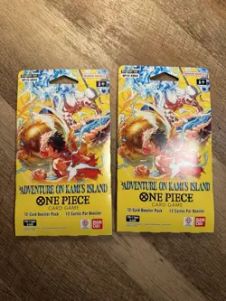 One Piece OP-15 Adventure On Kami’s Island Sleeved Booster Pack X2 - Image 2