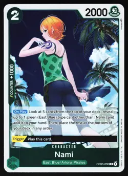 Nami (030) OP03-030 One Piece TCG Foil R NM - Image 1