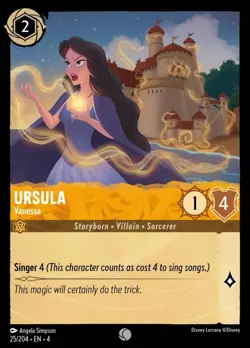 Ursula - Vanessa (025) Foil Ursula's Return Disney Lorcana - Image 1