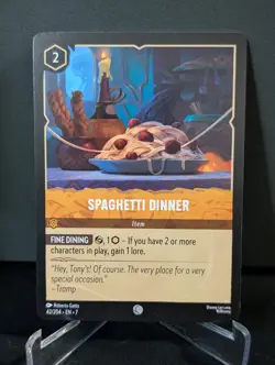 Spaghetti Dinner - Archazia's Island - 42/204 - Lorcana TCG - Common Non Foil - Image 1