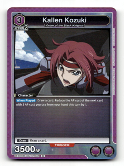 Union Arena Kallen Kozuki - CODE GEASS: Lelouch of the Rebellion Vol.2 - Image 1