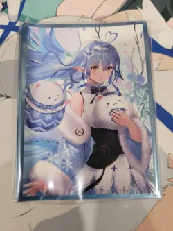 hololive Yukihana Lamy Anime Card Sleeves *NEW* 60ct - Image 2