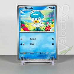 Pokemon TCG Card - Quaxly 52/198 Common | 2023 Scarlet & Violet | NM/Mint - Image 1